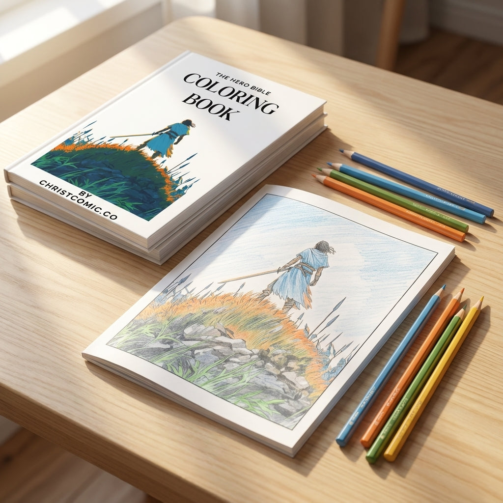 The Hero Coloring Book