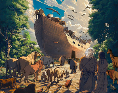 Bible Jigsaw Puzzle Noahs Arc