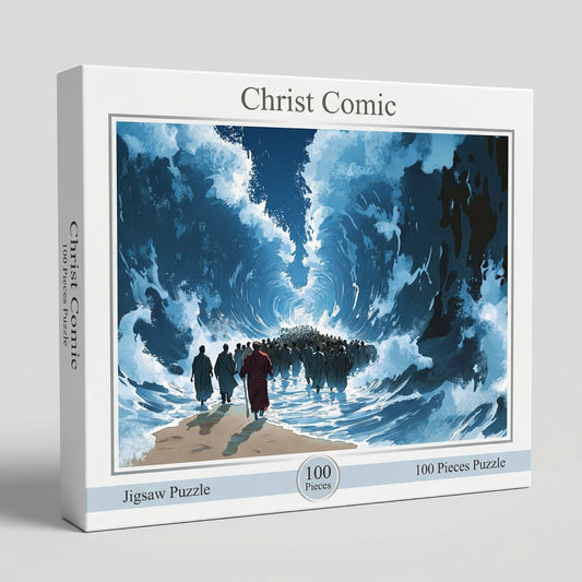 Bible Jigsaw Puzzle - Moses Red Sea