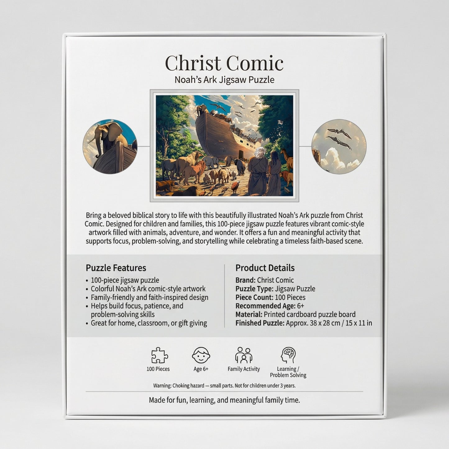 Bible Jigsaw Puzzle - Moses Red Sea