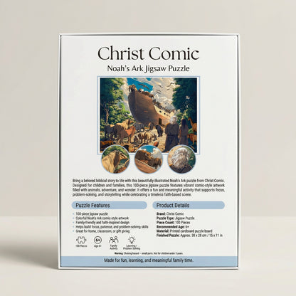 Bible Jigsaw Puzzle Noahs Arc